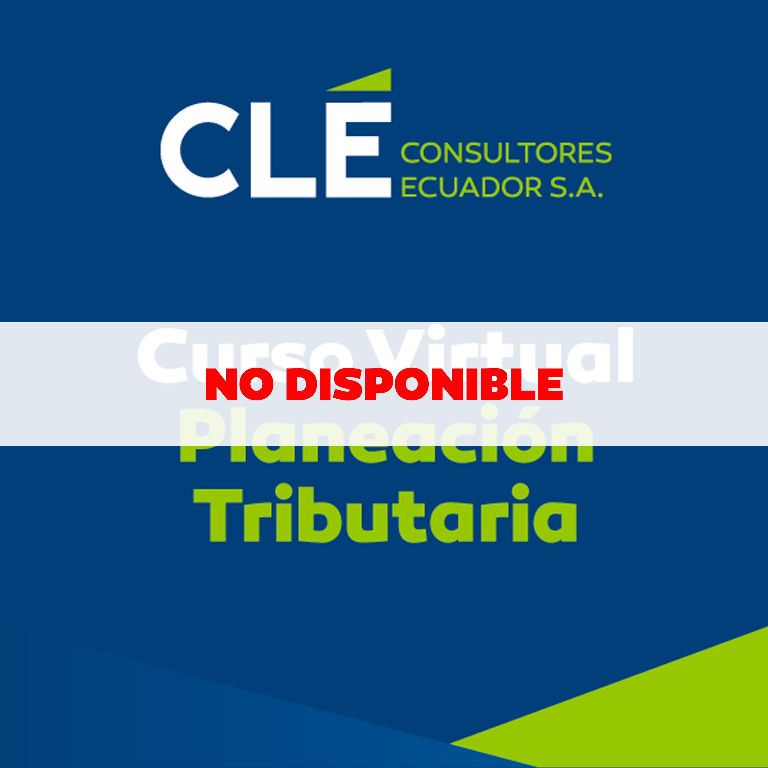 CURSO PLAN T-NO DISPONIBLE